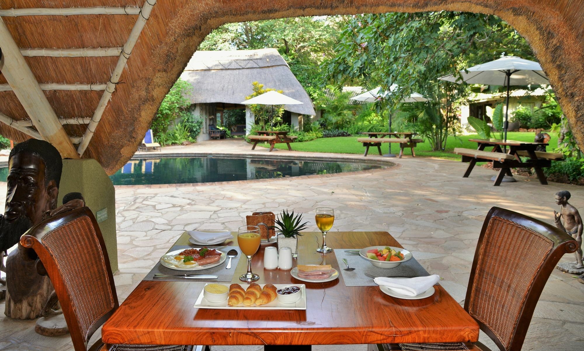 Bayete Guest Lodge Victoria Falls Kültér fotó